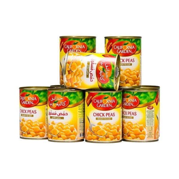 CALIFORNIA **  CHICK PEAS CAN  ** ( 24 X 400 GM )