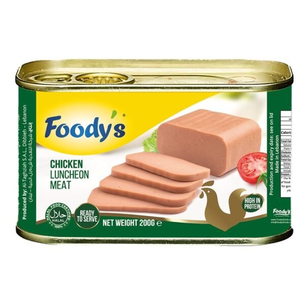 LUNCHEON MEAT * CHICKEN * 24 X 200 GM -( SMALL )