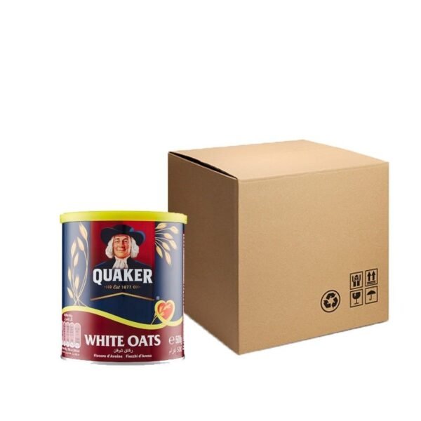 QUAKER **(  TIN  )** OATS   24 X 500 GM