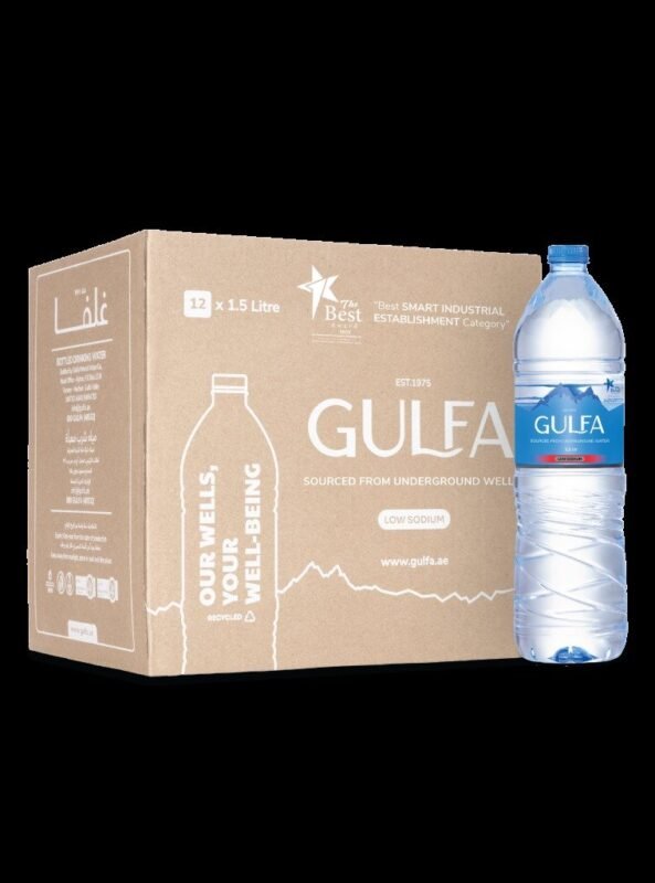 GULFA MINERAL WATER 12 X 1.5 LTR