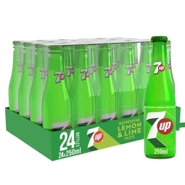 7 UP **( BOTTLE )** 24 X 250 ML