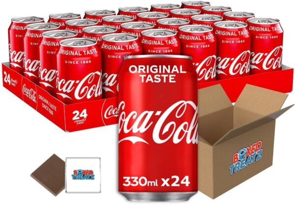 COCA COLA  ** ( CAN ) ** 24 X 330 ML