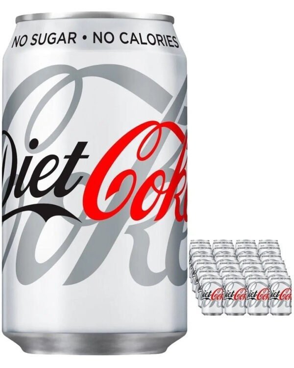 COCA COLA  ** ( DIET ) ** CAN ** 24 X 330 ML