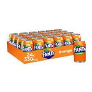 FANTA ( ORANGE CAN ) 24 X 330 ML