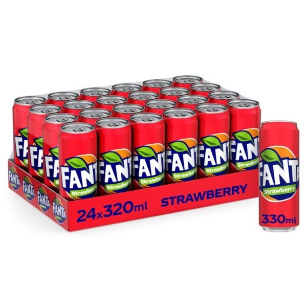 FANTA ( STRAWBERRY CAN ) 24 X 330 ML
