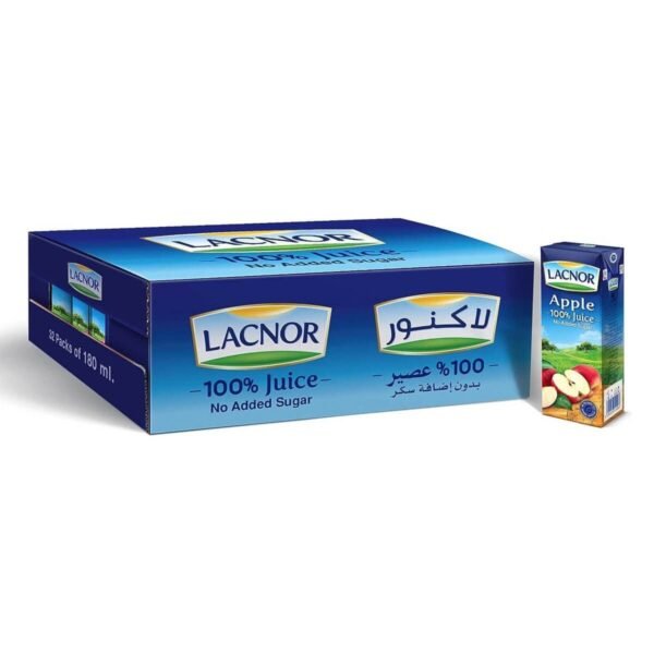 LACNOR ( JUICE  APPLE ) 32 X 180 ML ( S )