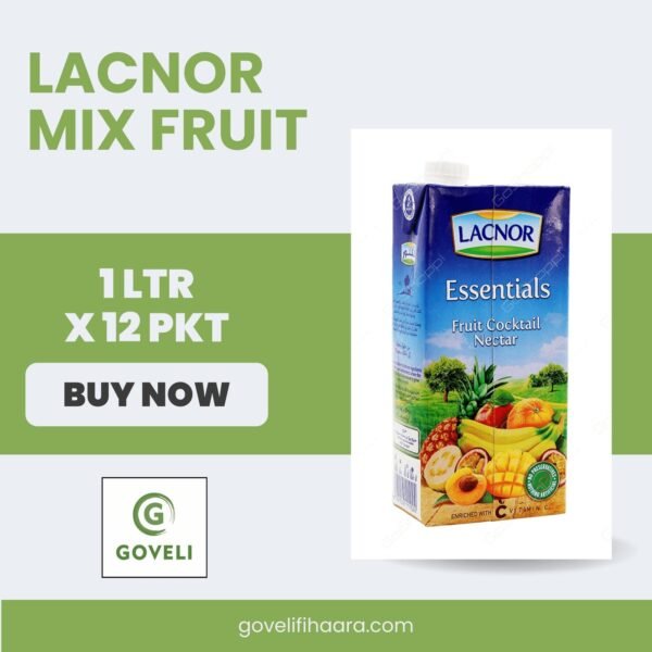 LACNOR ( JUICE  MIX FRUIT ) 12 X 1 LTR ( B )