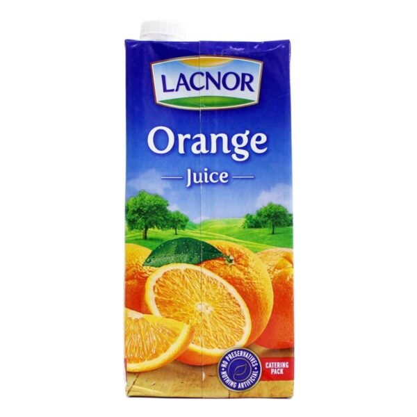 LACNOR ( JUICE  ORANGE ) 12 X 1 LTR ( B )
