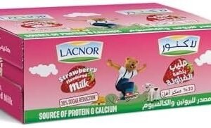 LACNOR STRAWBERRY MILK 32 X 180 M