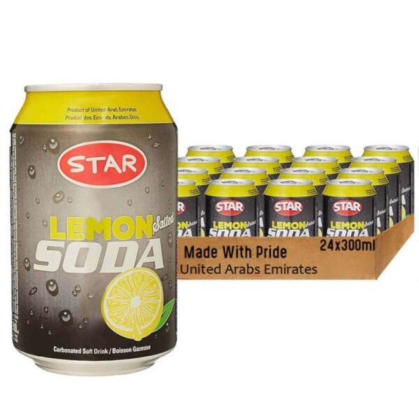 LEMON SODA STAR 24 X 300 ML