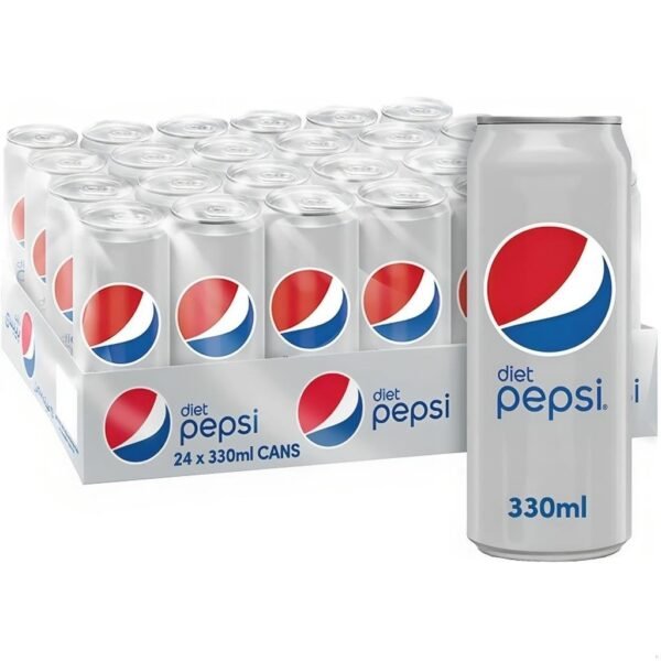 PEPSI  **( DIET CAN )**  24 X 330 ML