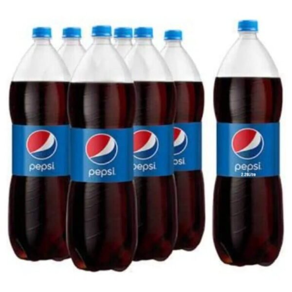 PEPSI  **( FAMILY )**  6 X 2.28  LTR... new pack