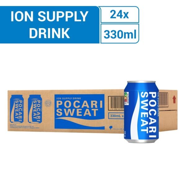 POCARI SWEAT*CAN * ISOTONIC DRINK 24 X 330 ML -