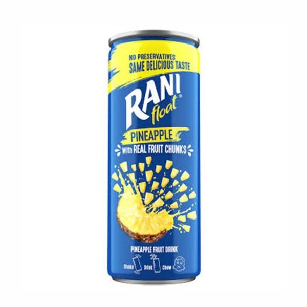RANI ** PINEAPPLE FLOAT ** 24 X 240 ML -( B )------exp:01/2027>>no return