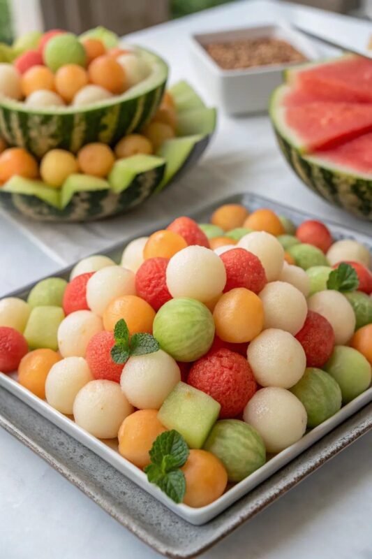 SWEET  MELON TRAY***